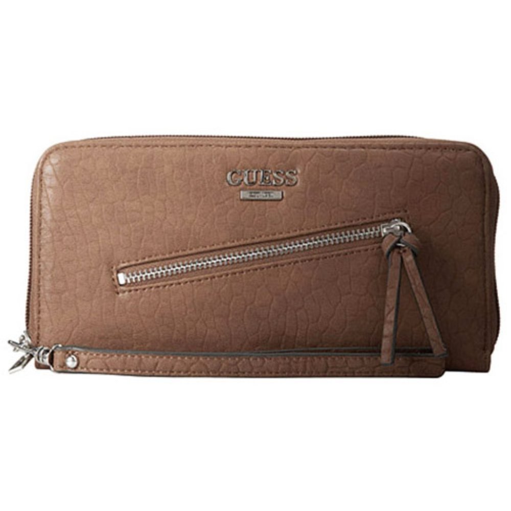 GUESS Leather Zip Around Wallet